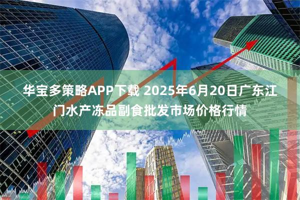 华宝多策略APP下载 2025年6月20日广东江门水产冻品副食批发市场价格行情